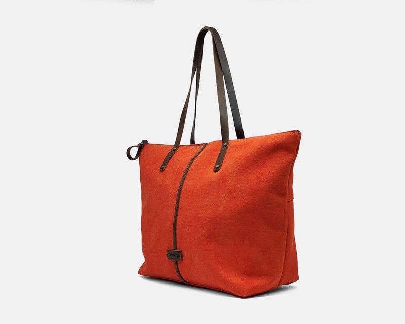 Bolso shopper de hombro CUIROTS Canvas de lona