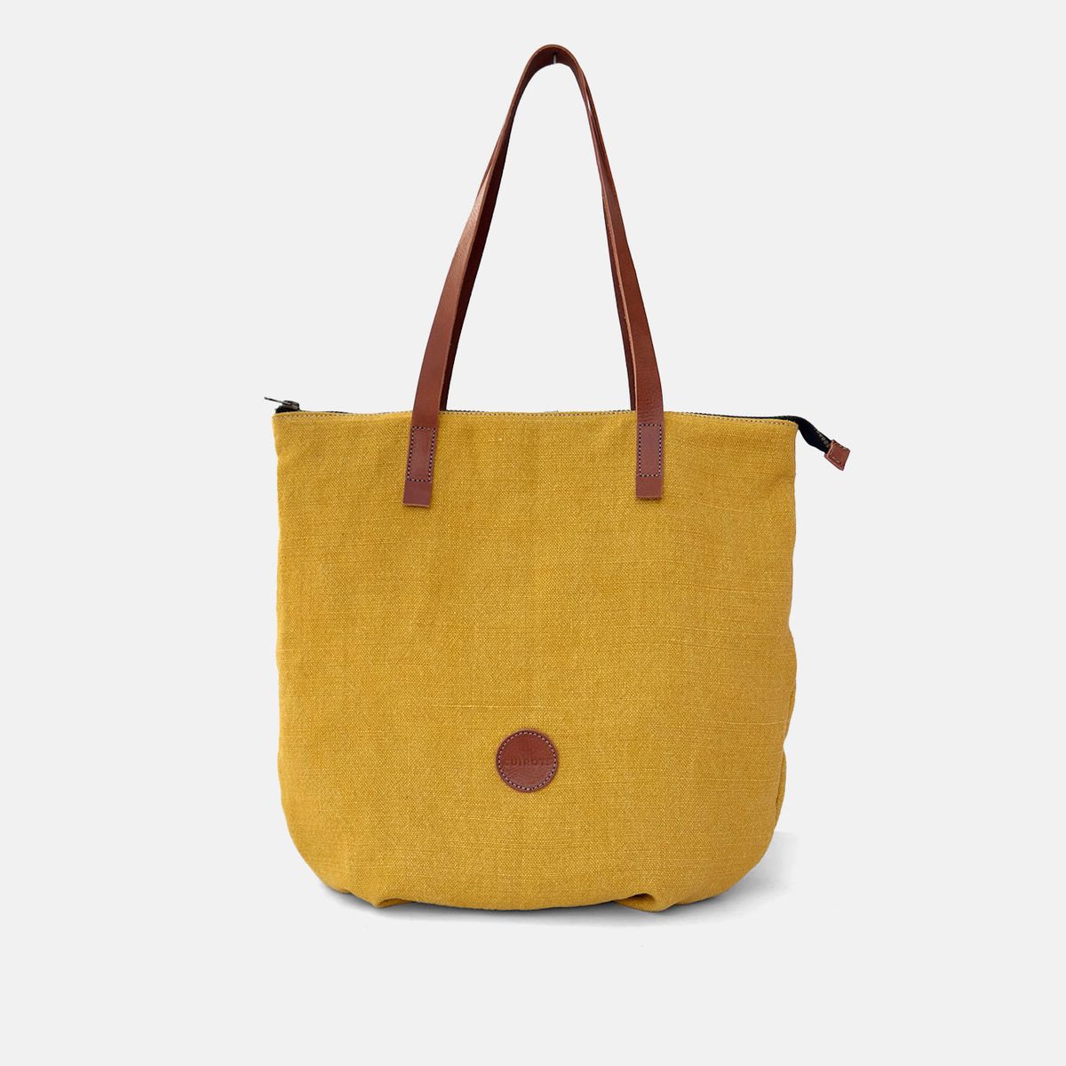 Bolso shopper de lino CUIROTS Louise