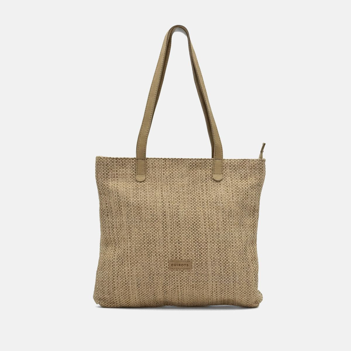 Bolso shopper de rafia CUIROTS Ibiza