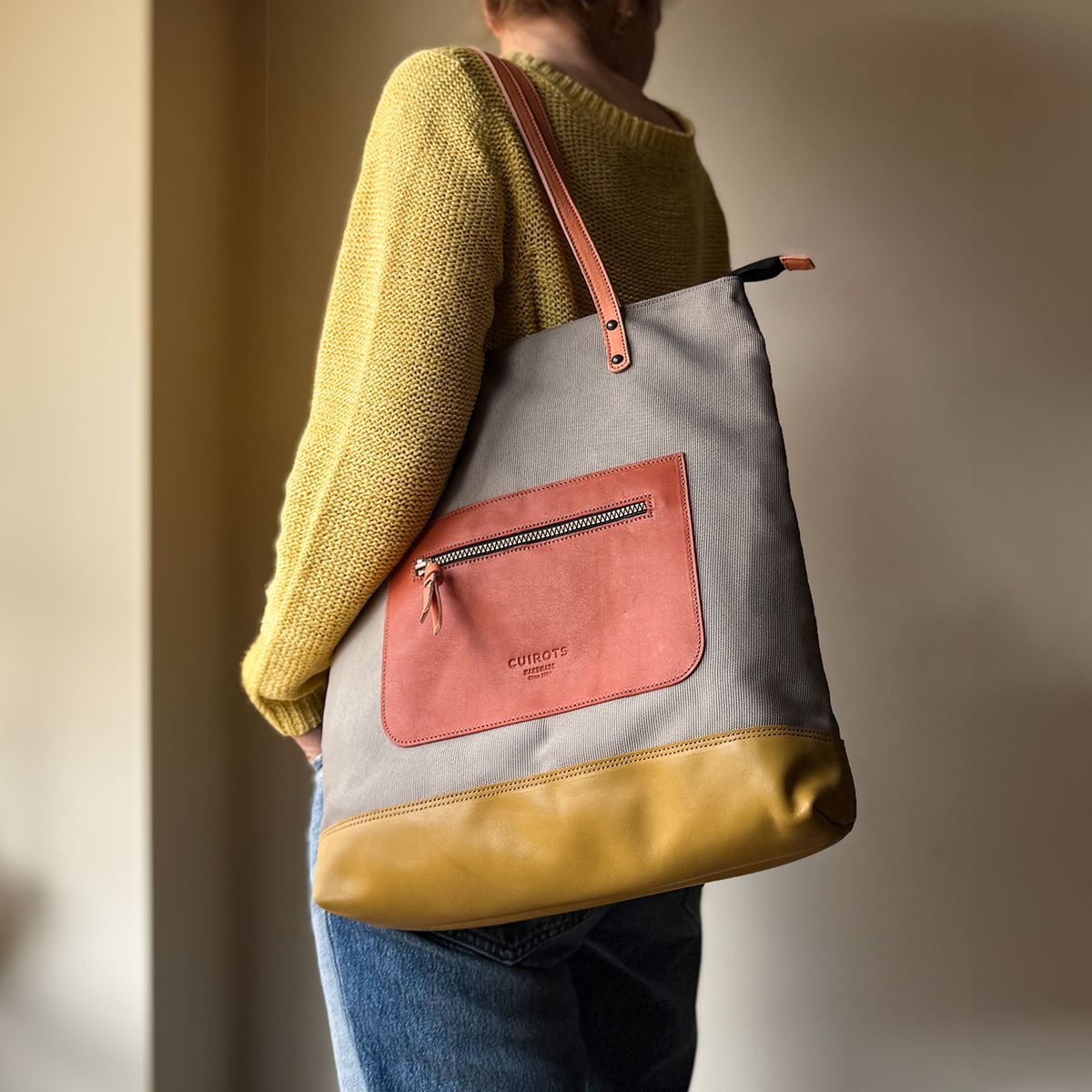 Bolso shopper grande CUIROTS Trend