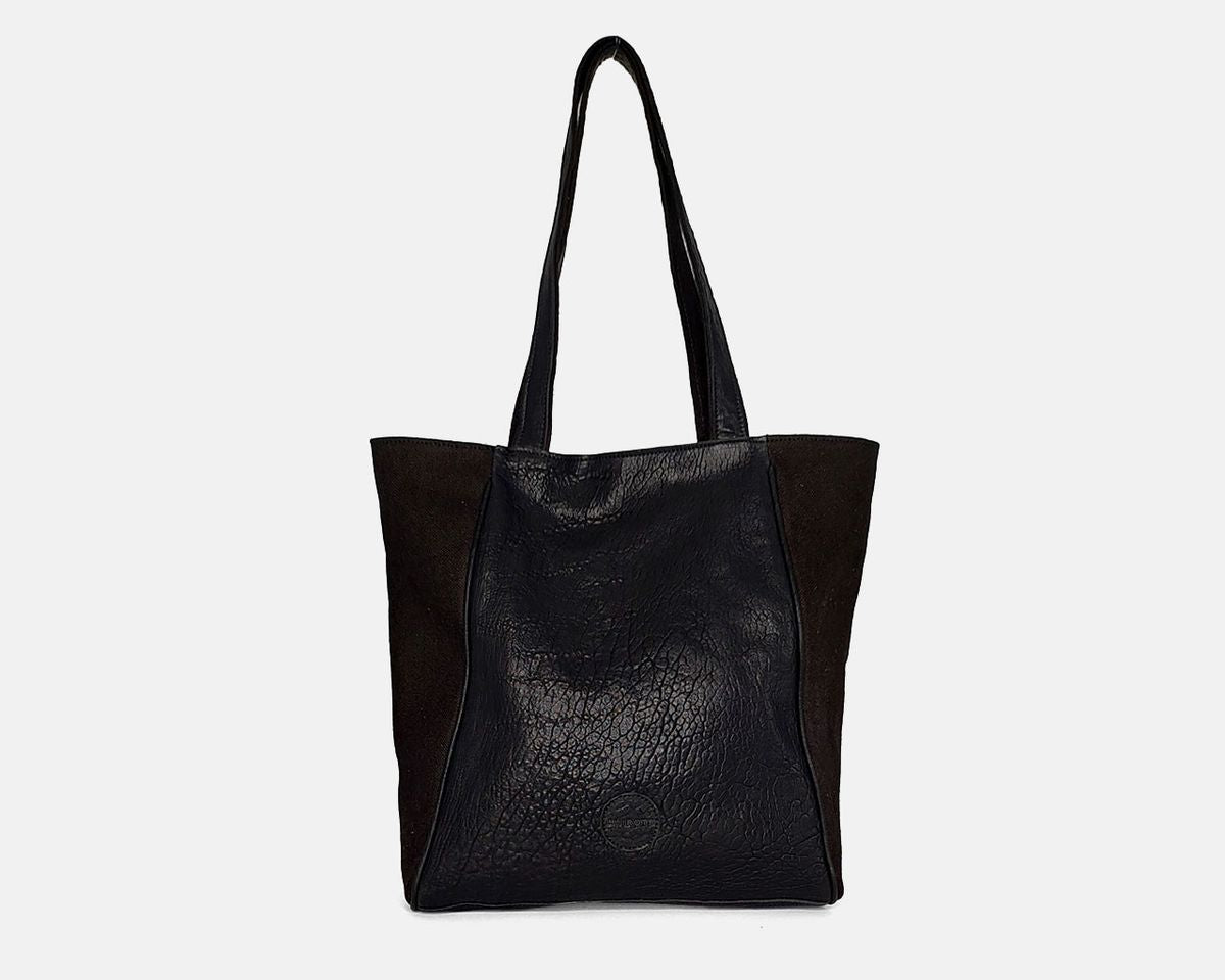 Bossa shopper gran de pell i lli Kelly de CUIROTS