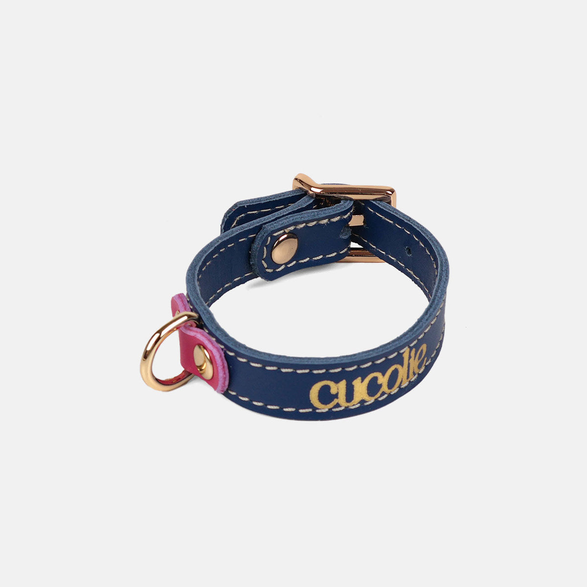 Collar Bimba S azul-rosa