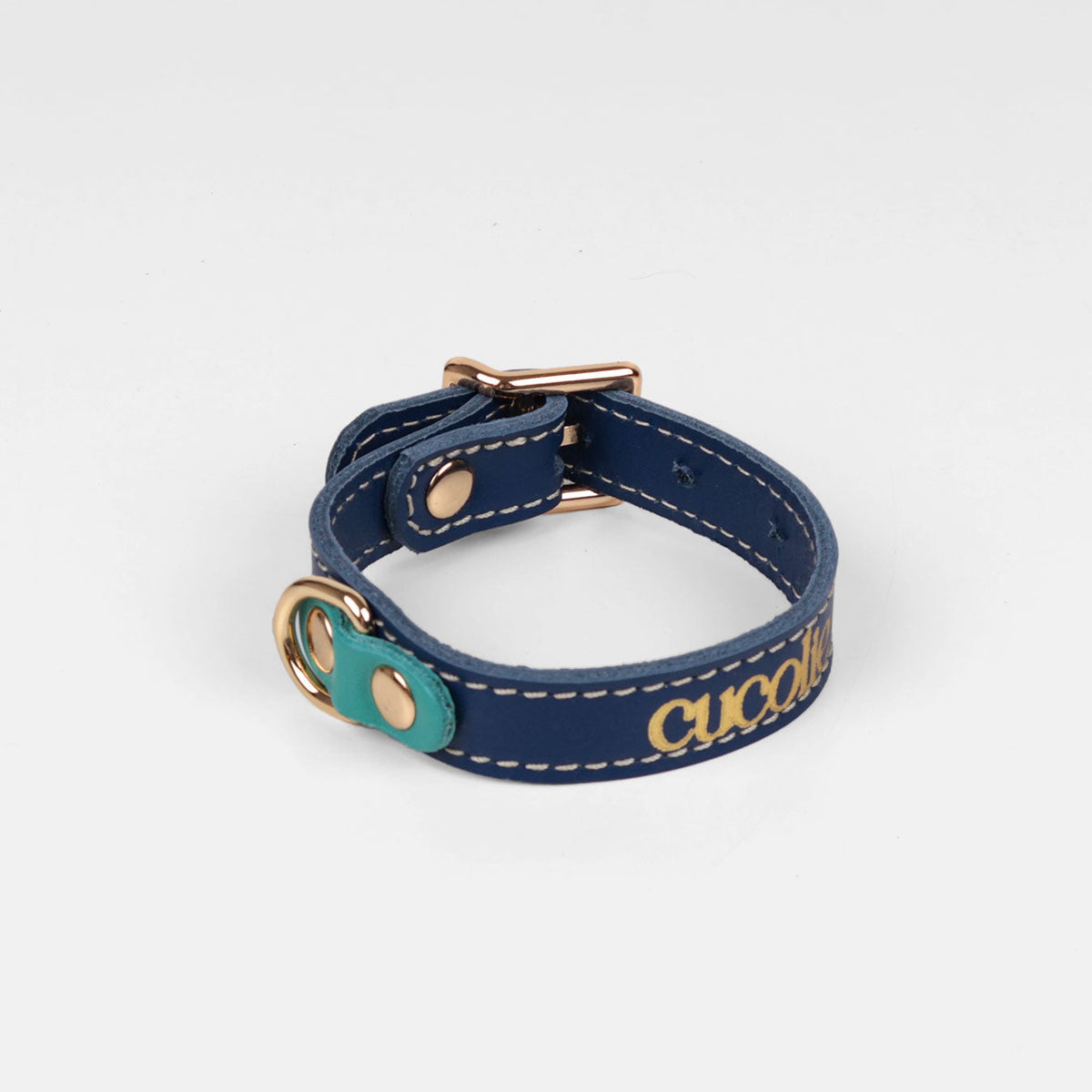 Collar Bimba S azul-turquesa