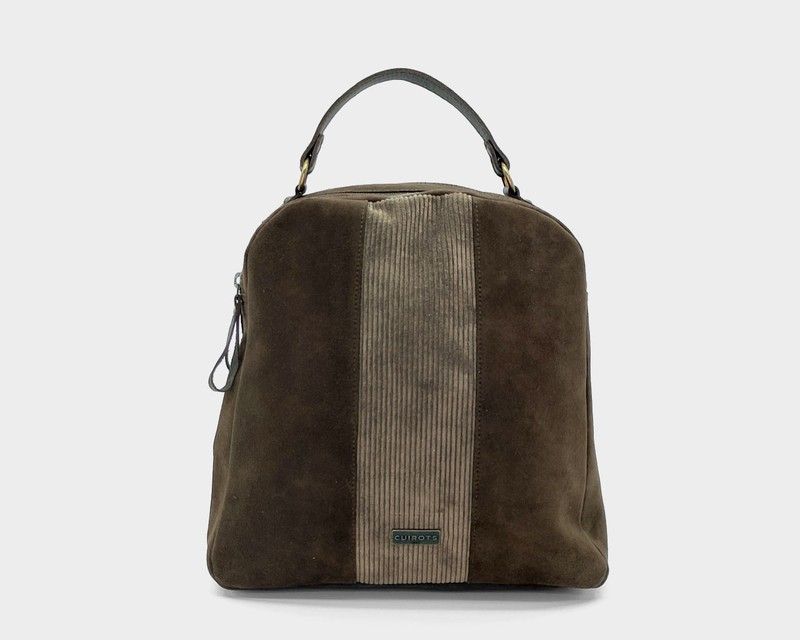 Mochila CUIROTS Bi de serraje y pana