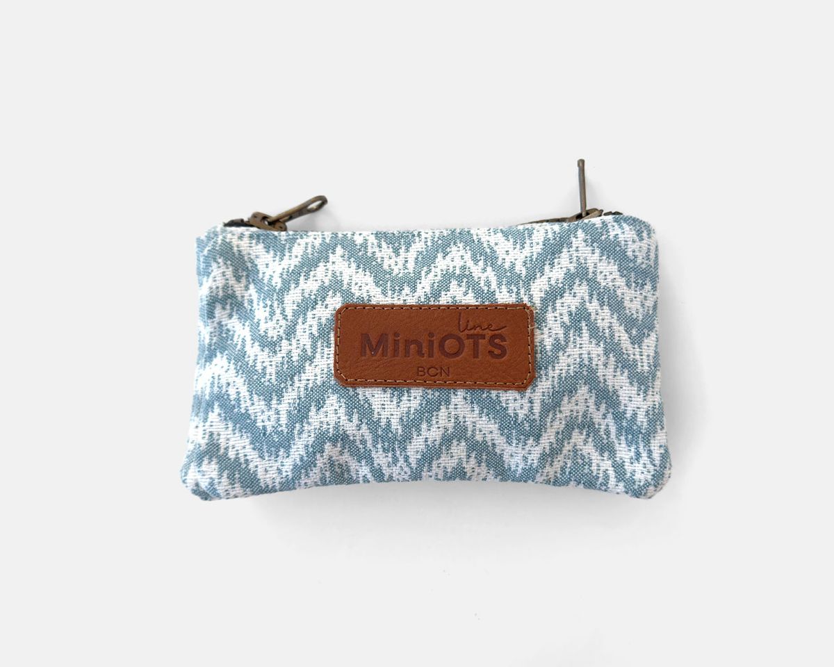 Moneder petit MINIOTS ètnic blau
