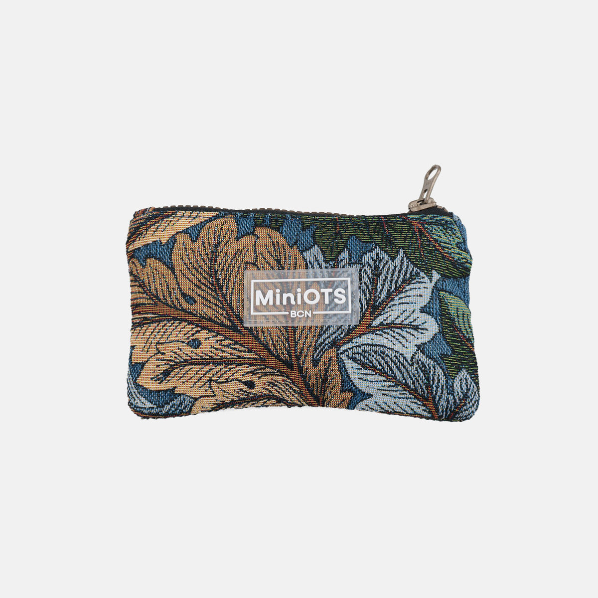 Monedero pequeño MINIOTS MiniDafne en color azul, vista frontal