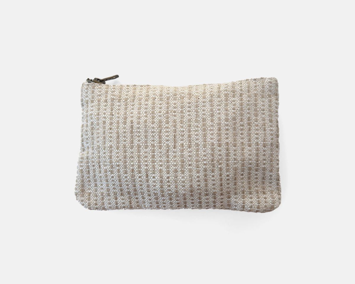 Neceser grande MINIOTS rayas beige