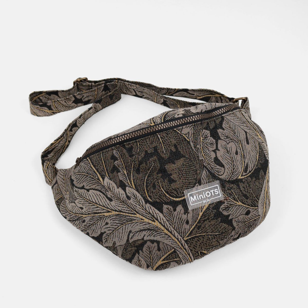 Bandolera tipo riñonera grande Natura by MiniOTS