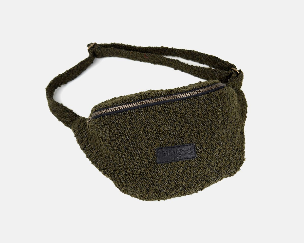 Bandolera riñonera mediana MINIOTS rizado