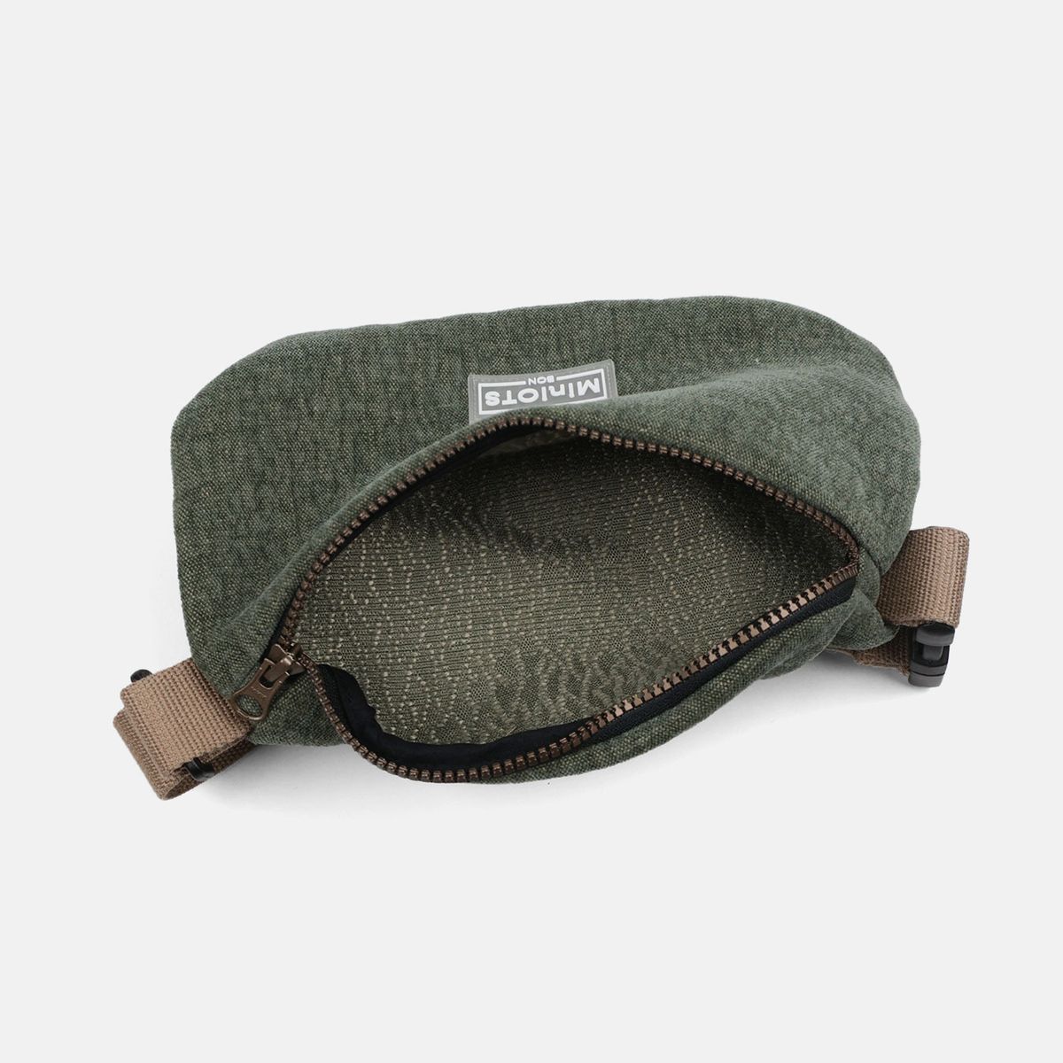 Bandolera tipo riñonera pequeña Natura by MiniOTS